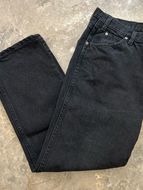 Dickies Other - Vintage 2000s Dickies Black Denim Jeans 36x29 Straight Leg Work Pants